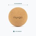 Масажна топка Myga brown 8