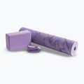 Комплект за йога Myga Chakra Yoga Set mat + block + purple strap 2