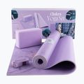 Комплект за йога Myga Chakra Yoga Set mat + block + purple strap 3