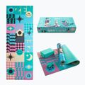 Комплект за йога Myga Spirit Yoga Set mat + block + turquoise strap 12