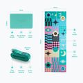Комплект за йога Myga Spirit Yoga Set mat + block + turquoise strap 13