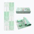Комплект за йога Myga Sage Palm Yoga Set mat + block + green strap 12