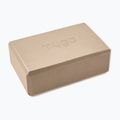 Куб за йога Myga Foam Block кафяв 2
