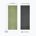 Постелка за йога Myga Alignment XL 6 mm green 6