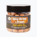 Dynamite Baits Spicy Shrimp & Prawn Pop Up 15mm кафяви топчета за плуване на шаран ADY040976
