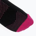 Дамски чорапи за тенис Karakal X2+ Trainer black/pink KC538 4