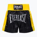 Everlast Тренировъчни шорти за муай тай в черно и златно EM6