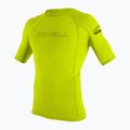 Мъжка тениска за плуване O'Neill Basic Skins Rash Guard lime