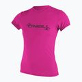 Дамска тениска за плуване O'Neill Basic Skins Sun Shirt fox pink