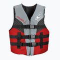 Детска предпазна жилетка O'Neill Superlite 50N ISO smoke/graphite/red white