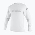 Мъжка блуза с дълъг ръкав за плуване O'Neill Basic Skins Sun Shirt white