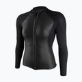 Дамски неопрен за плуване O'Neill Bahia 1/0.5mm Full-Zip Jacket glide black/black/black