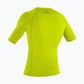 Детска тениска за плуване O'Neill Youth Basic Skins Rash Guard lime 2
