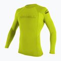 Детска блуза за плуване с дълъг ръкав O'Neill Basic Skins LS Rash Guard lime