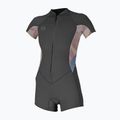 Дамски неопренов костюм за плуване O'Neill Bahia 2/1 Front Zip Spring graphite/desert bloom/drift blue