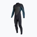 Детски неопренов костюм за плуване O'Neill Youth Psycho Tech 5/4+ Chest Zip Full black/cadet blue