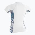 Дамски бански O'Neill Side Print Rash Guard white 5405S 2