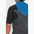 Мъжки неопренов костюм за плуване O'Neill Hammer 2 mm Chest Zip SS Spring graphite/black/ocean 7