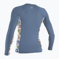 Дамско плуване с дълъг ръкав O'Neill Side Print Rash Guard infinity/talitha 2