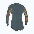 Дамски хидрокостюм O'Neill Bahia 2/1 Front Zip Short Spring shade/ arta geo/ shade 2