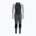 Детски неопреновъчен костюм за плуване O'Neill Girls Epic 5/4 Back Zip Full graphite/dahlia/infinity 2
