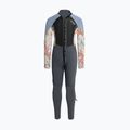 Детски неопреновъчен костюм за плуване O'Neill Girls Epic 5/4 Back Zip Full graphite/dahlia/infinity 3