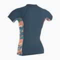 Дамска тениска за плуване O'Neill Side Print Rash Guard copen blue/painted tropics 2