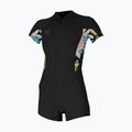 O'Neill Bahia 2/1 mm Front Zip Spring black/ micah floral/ black дамски скафандър 7