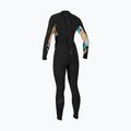 Дамски неопренов костюм O'Neill Bahia 3/2 Back Zip Full black/mikah floral/black 2
