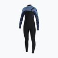 Дамски неопренов костюм за плуване  O'Neill Epic 5/4 mm Chest Zip Full black/stormy palm/faded denim