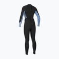 Дамски неопренов костюм за плуване O'Neill Bahia 3/2 Back Zip Full IQ5 black/surf abstract/chambray blue 2