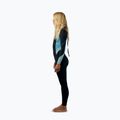Дамски неопренов костюм за плуване O'Neill Bahia 3/2 Back Zip Full IQ5 black/surf abstract/chambray blue 5