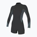 Дамски неопренов костюм за плуване O'Neill Bahia 2/1 mm Back Zip Spring tempered steel/shaded island sky