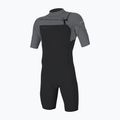 Мъжки неопреннов костюм за плуване O'Neill Hammer 2mm Chest Zip SS Spring IS6 tempered steel/smoke/smoke