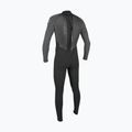Мъжки неопреннов костюм за плуване O'Neill Reactor-2 3/2 mm Back Zip Full black/graphite 2