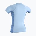 Дамска тениска за плуване O'Neill Hyperfreak Skins Rash Guard chambray blue/surf abstract 2