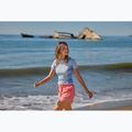 Дамска тениска за плуване O'Neill Hyperfreak Skins Rash Guard chambray blue/surf abstract 4