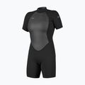 Дамски неопренов костюм за плуване O'Neill Reactor-2 2mm Back Zip SS Spring IS7 black/black