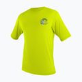 Детска тениска за плуване O'Neill Child Basic Skins Sun Shirt lime