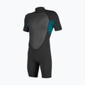Детски неопренов костюм за плуване O'Neill Youth Reactor-2 2mm Back Zip SS Spring black/tide pool