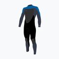 Детски неопренов костюм за плуване O'Neill Youth Epic 4/3 mm Back Zip Full black/slate/bali blue