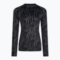 Дамска термоактивна блуза Surfanic Cozy Limited Edition Crew Neck black zebra 4