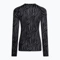 Дамски Surfanic Cozy Limited Edition Crew Neck термален дълъг ръкав black zebra 5