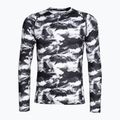 Мъжка термоактивна блуза Surfanic Bodyfit Limited Edition Crew Neck white out print 4