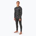 Мъжка термоактивна блуза Surfanic Bodyfit Limited Edition Crew Neck forest geo camo 2