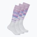 Скиорски чорапи Surfanic Pro Tech Fairisle 3-pak ice lilac 2
