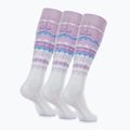 Скиорски чорапи Surfanic Pro Tech Fairisle 3-pak ice lilac 3