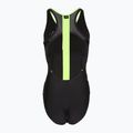 Speedo Reflect Wave черен/зелен дамски бански костюм от една част 2