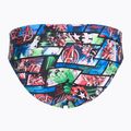 Speedo Allover 6,5 см Детски слипове за плуване черни/сини 2