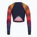 Speedo Дамски топ за плуване с дълъг ръкав Wrap Back Top blue/orange 2